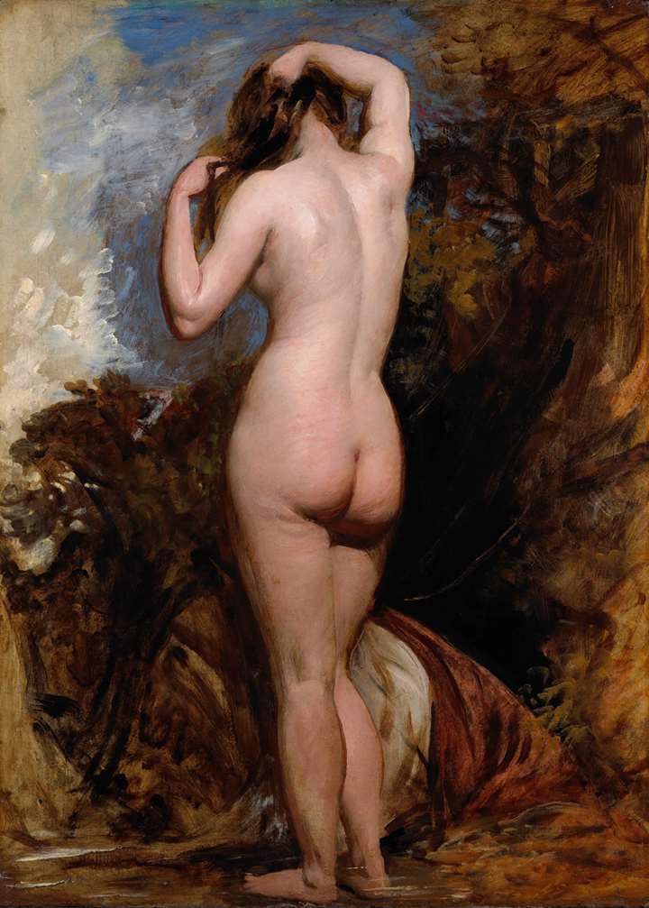 Standing Female Nude from Behind